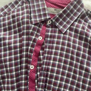 Canali long sleeve button down